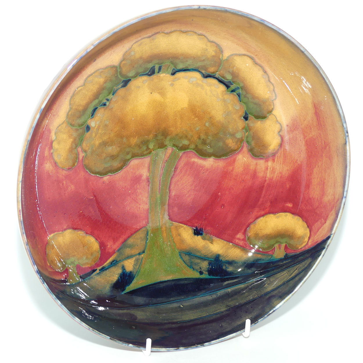William Moorcroft Eventide footed bowl | Shape 88