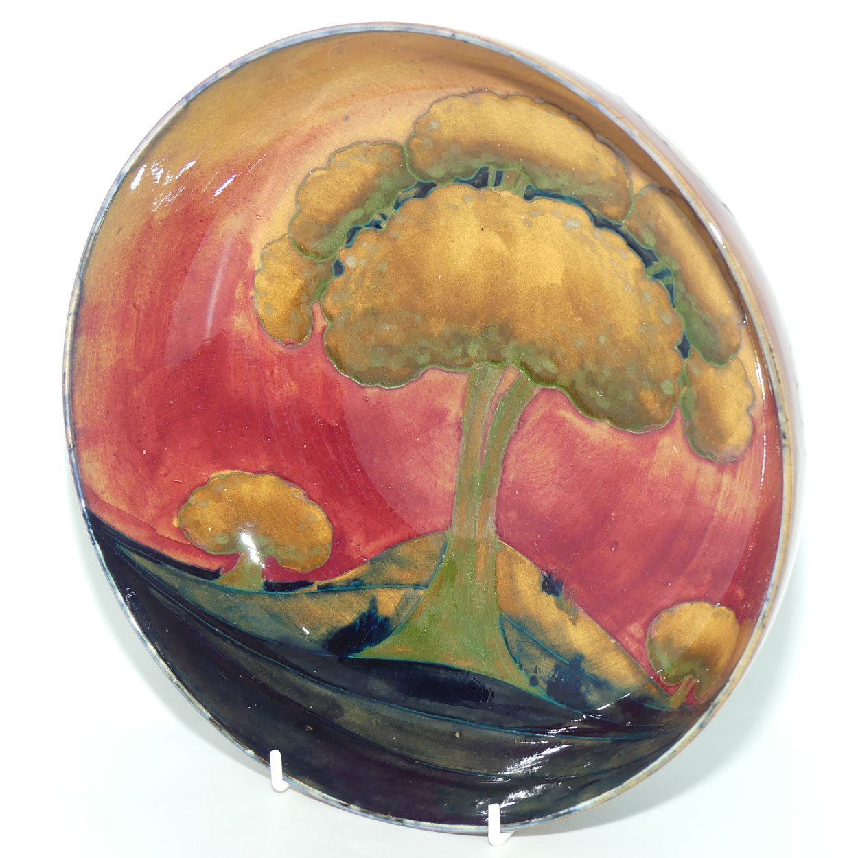 William Moorcroft Eventide footed bowl | Shape 88