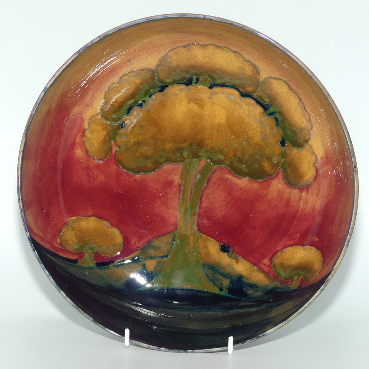 William Moorcroft Eventide footed bowl | Shape 88
