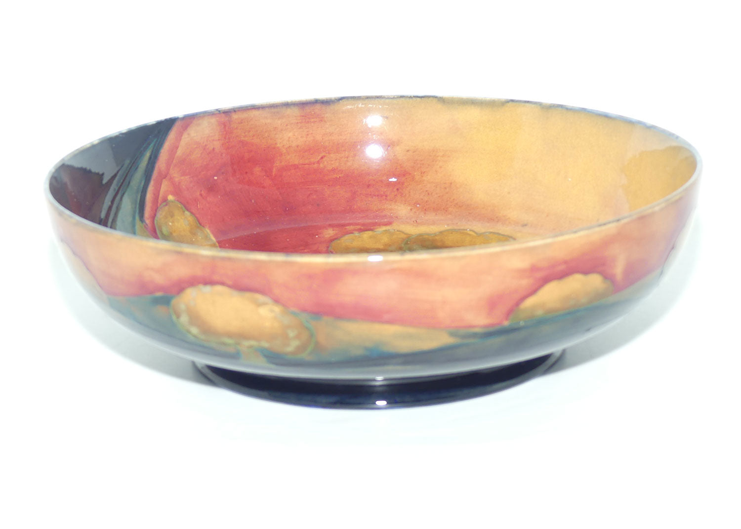 William Moorcroft Eventide footed bowl | Shape 88
