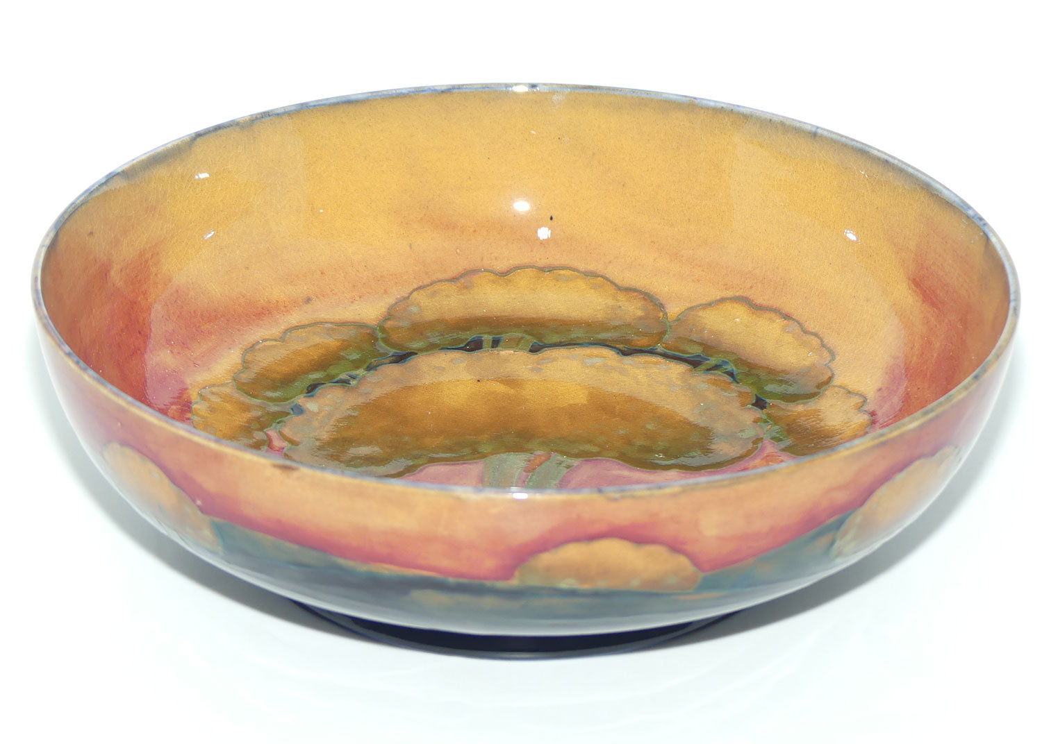 William Moorcroft Eventide footed bowl | Shape 88