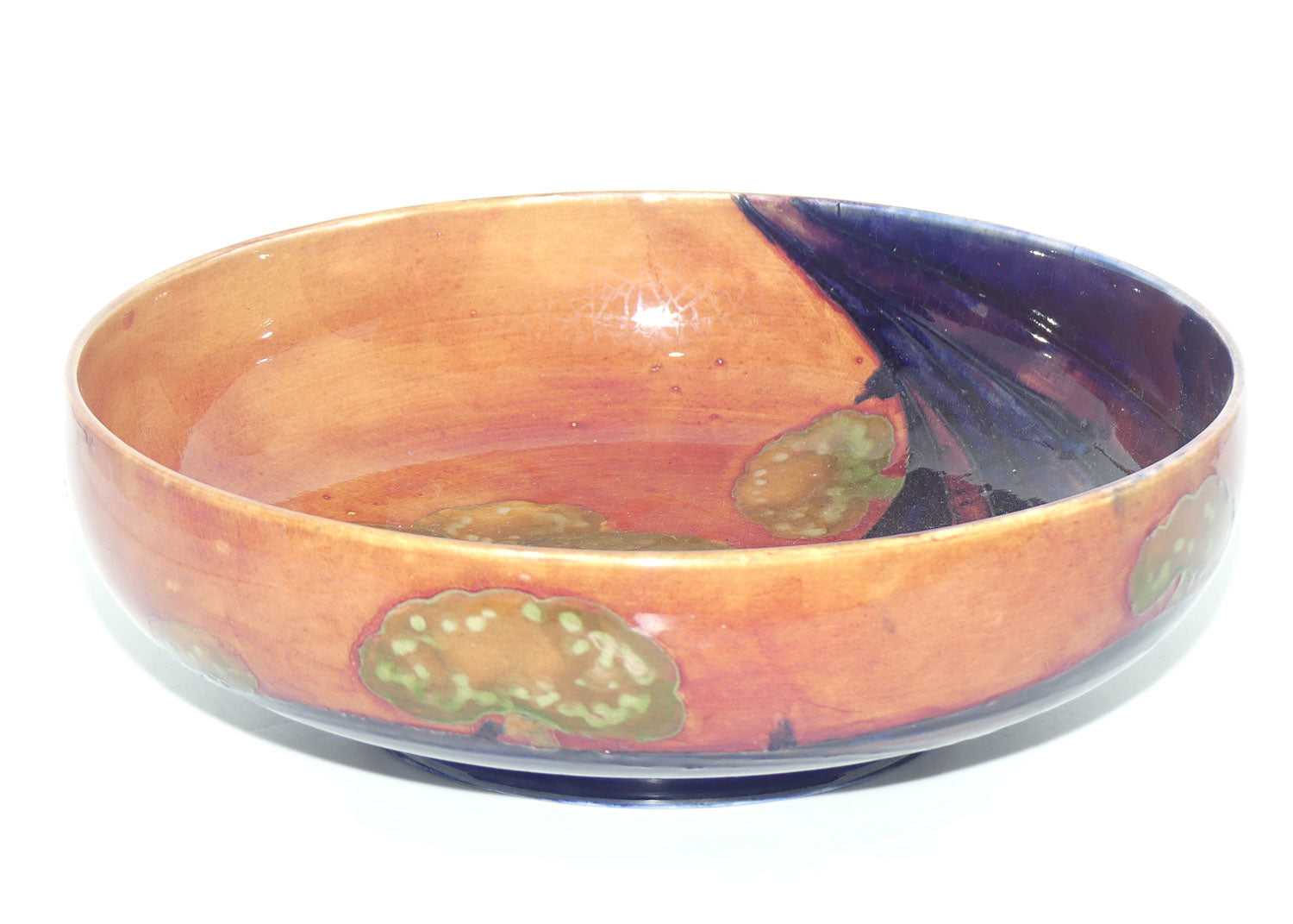 William Moorcroft Eventide footed bowl | Shape 88 | Three Trees