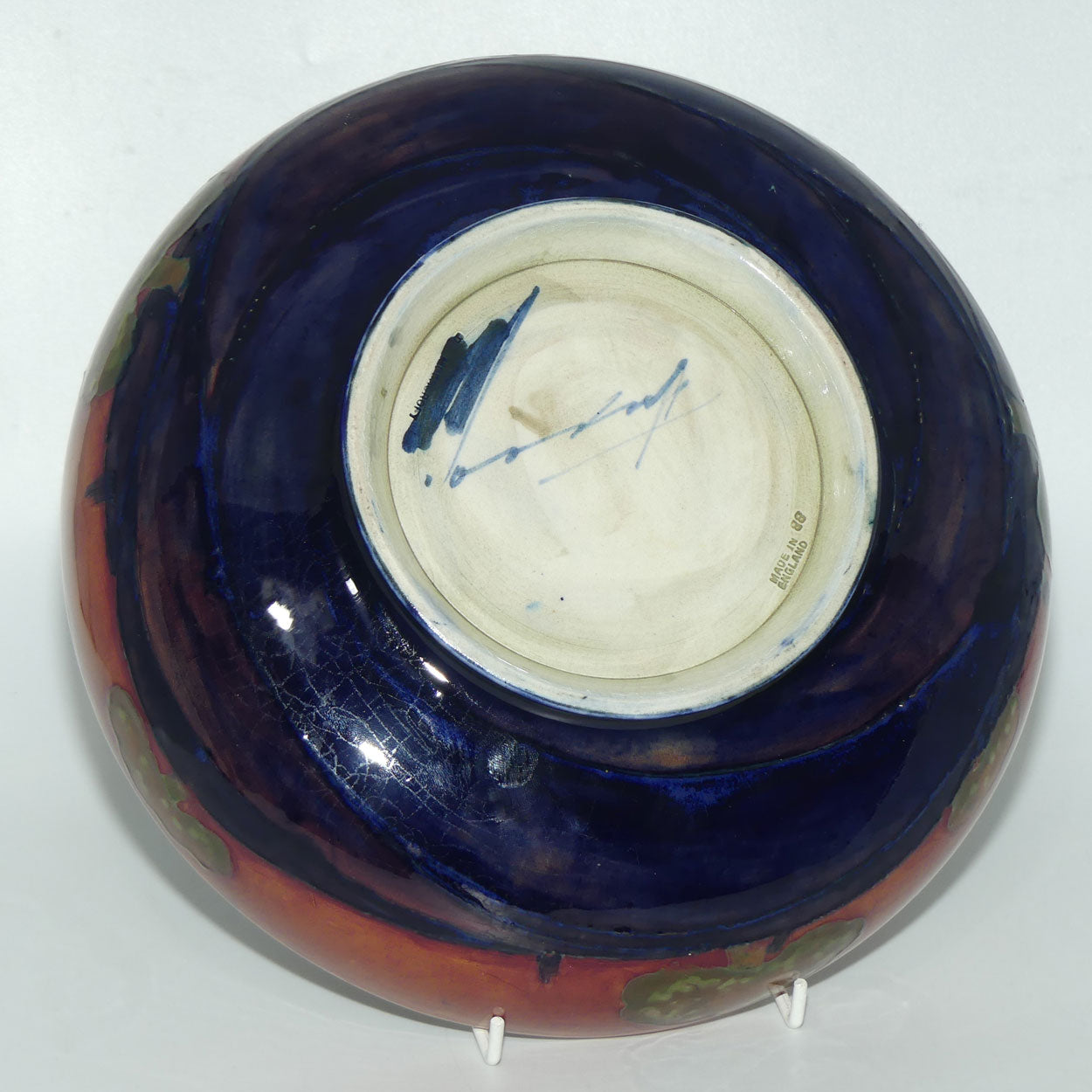 William Moorcroft Eventide footed bowl | Shape 88 | Three Trees