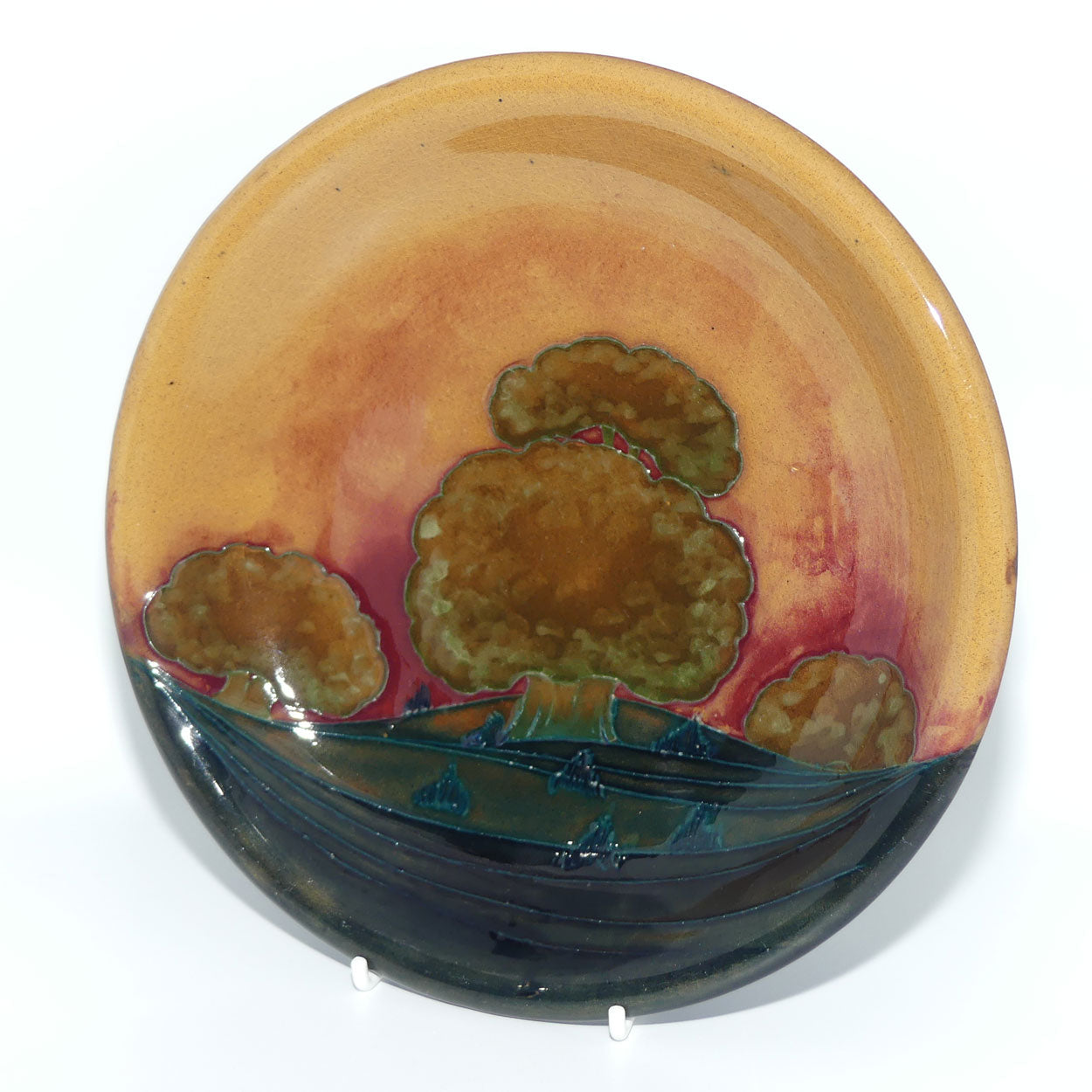 William Moorcroft Eventide 782/9 shallow bowl | #1 | No Box