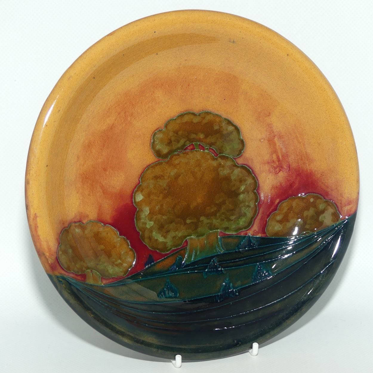 William Moorcroft Eventide 782/9 shallow bowl | #1 | No Box