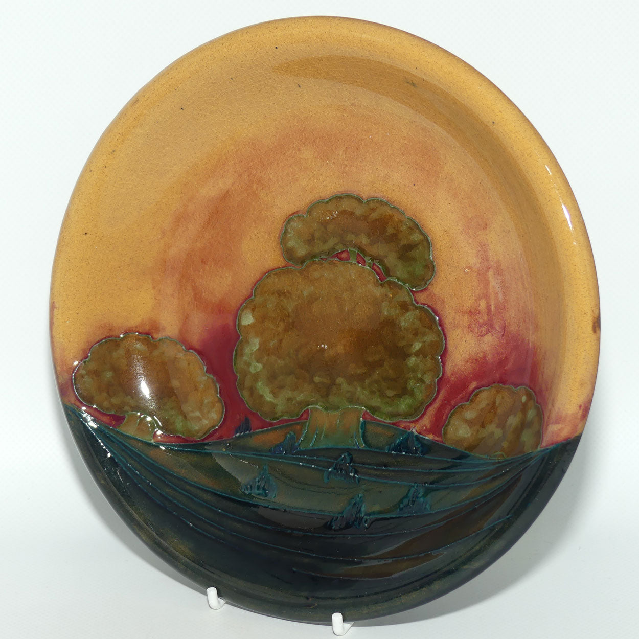 William Moorcroft Eventide 782/9 shallow bowl | #1 | No Box