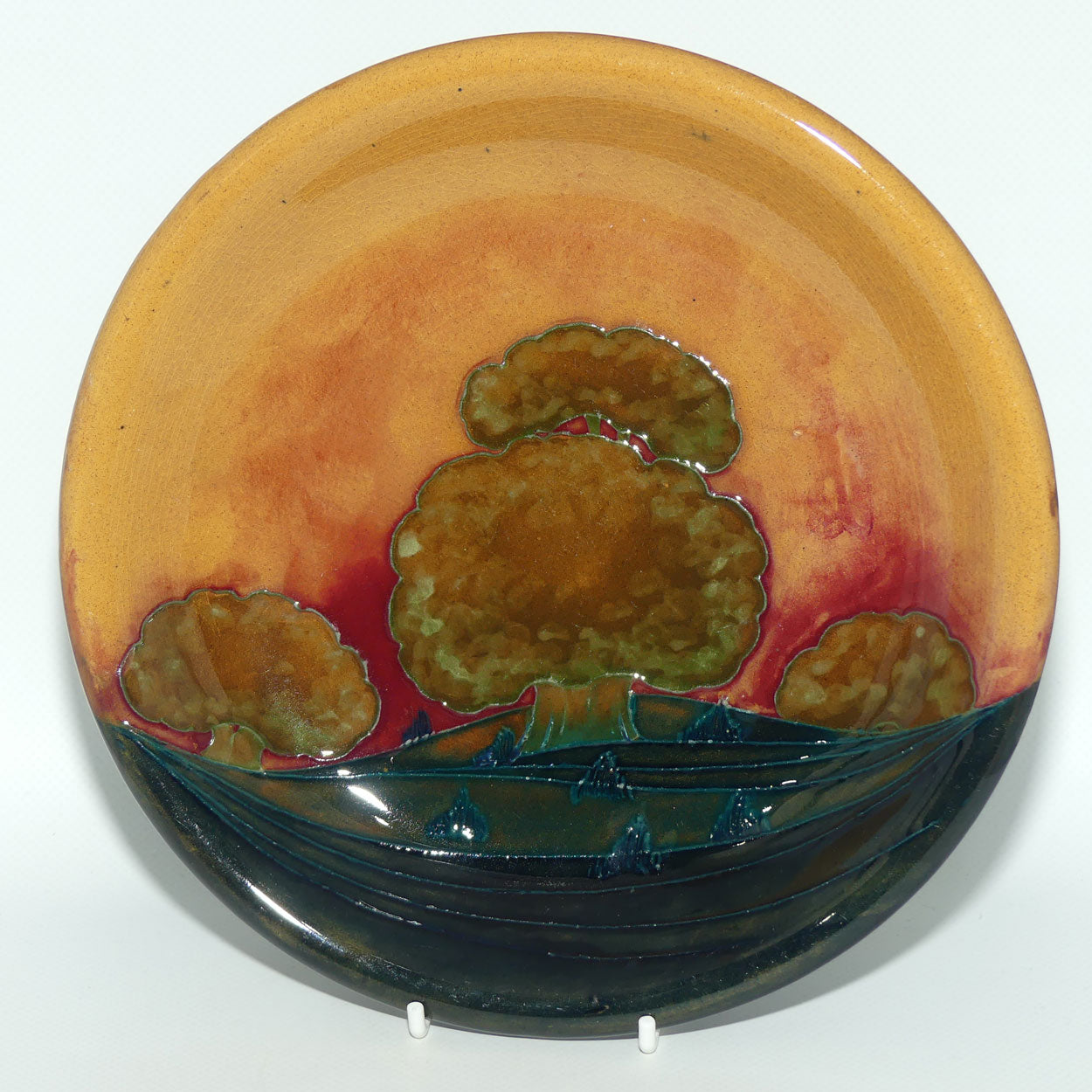 William Moorcroft Eventide 782/9 shallow bowl | #1 | No Box
