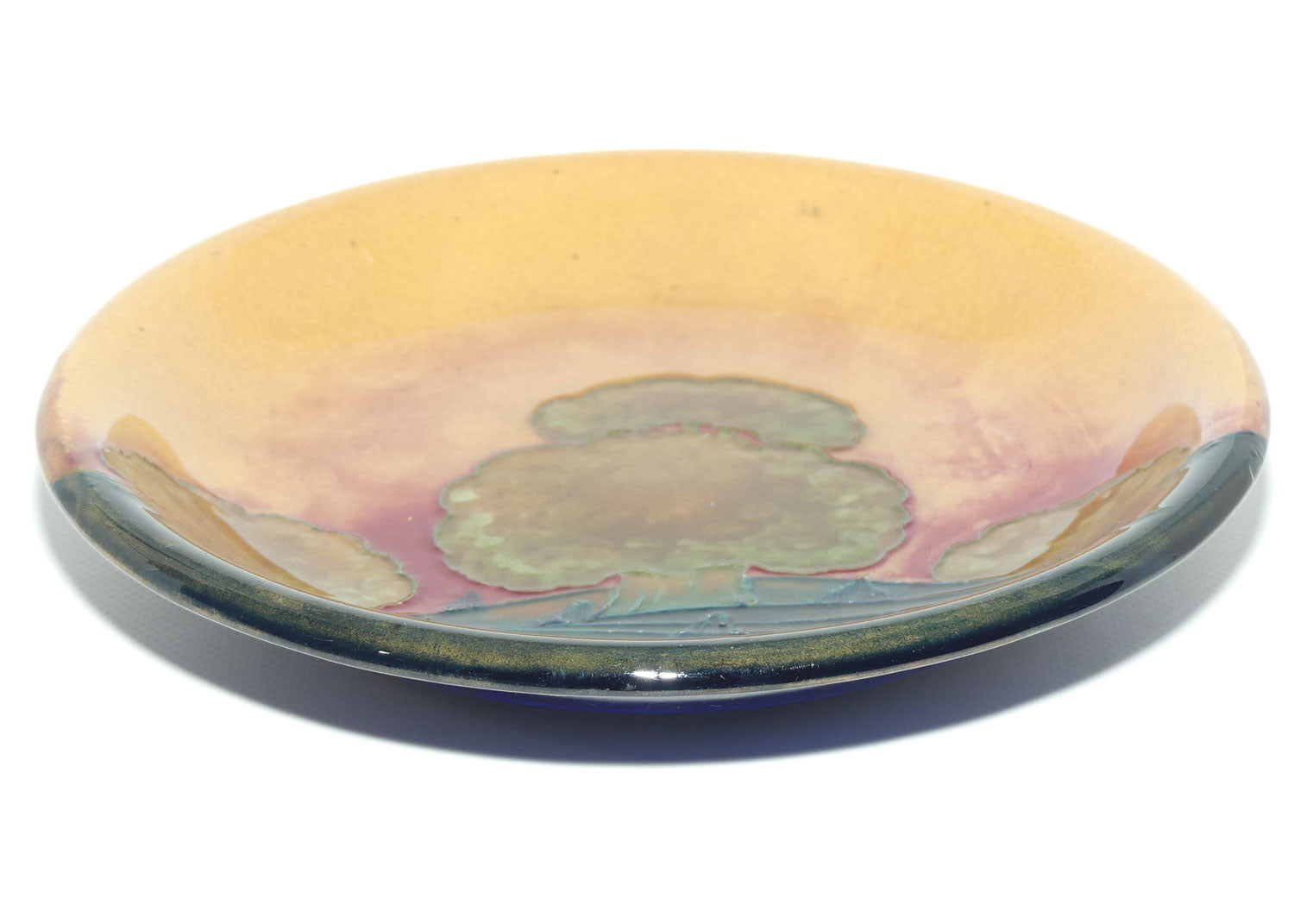 William Moorcroft Eventide 782/9 shallow bowl | #1 | No Box