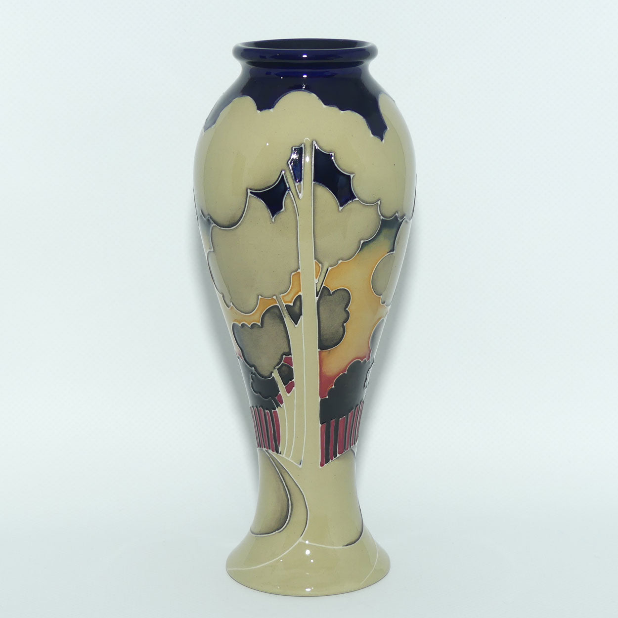 Moorcroft Eventide Winter 75/8 vase (Num Ed)