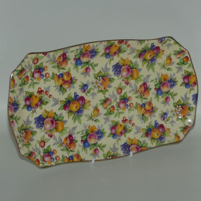 Royal Winton Evesham Chintz rectangular sandwich tray