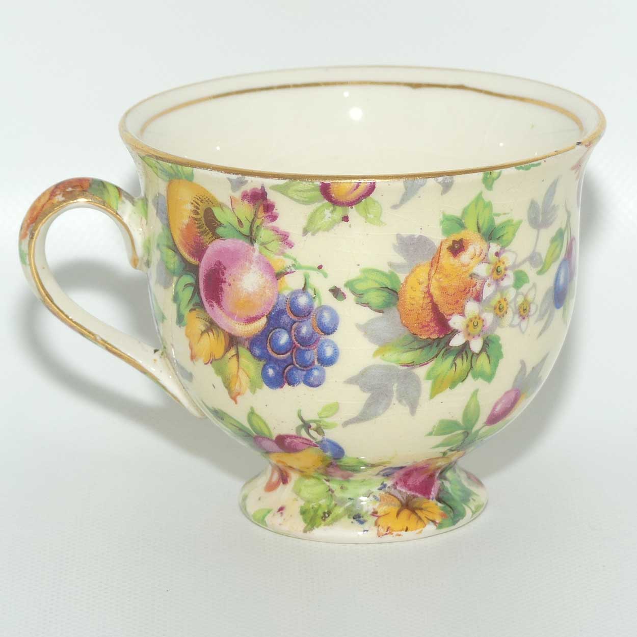 Royal Winton Evesham Chintz coffee duo