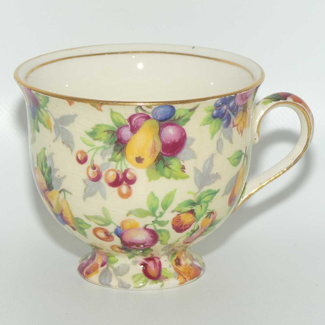 Royal Winton Evesham Chintz coffee duo
