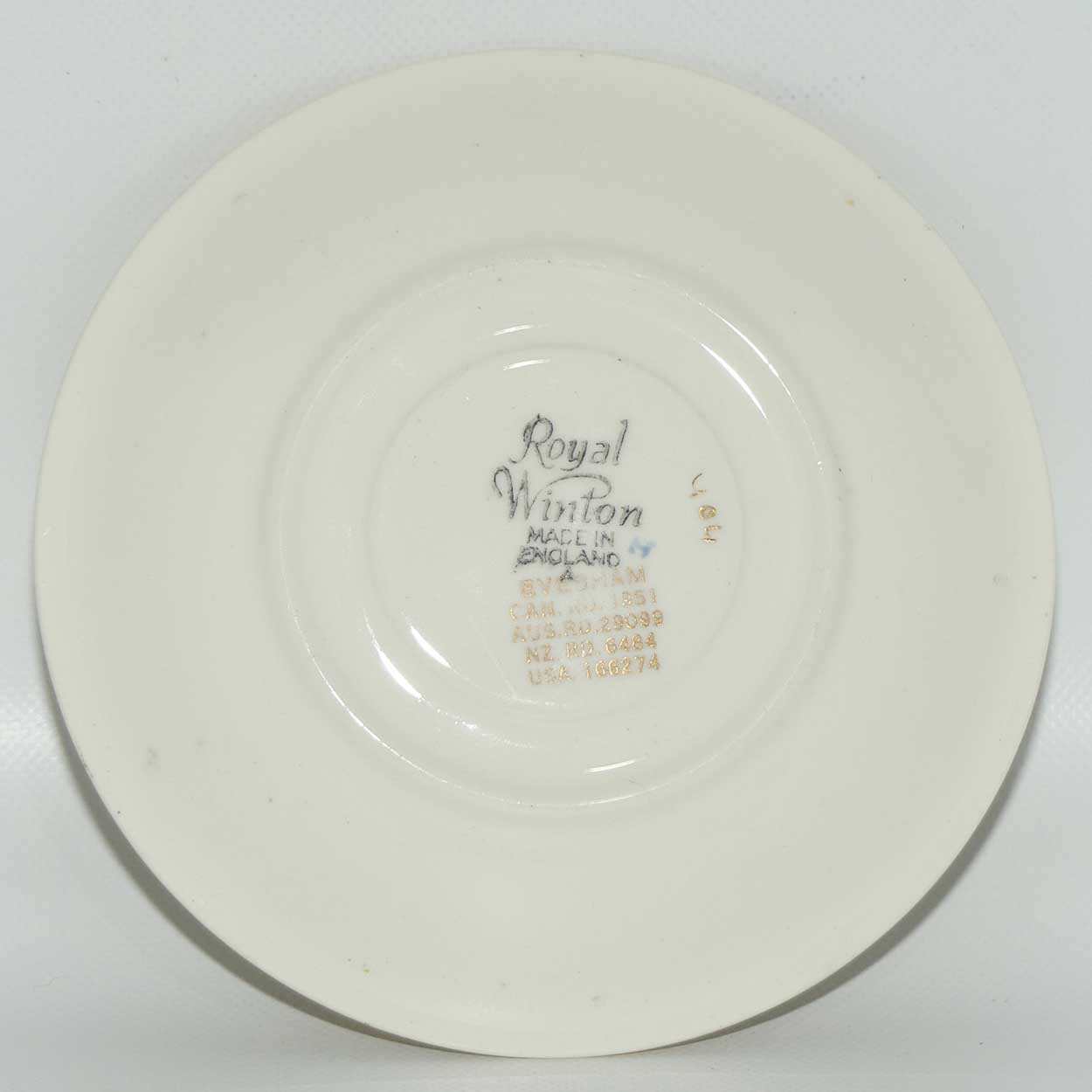 Royal Winton Evesham Chintz coffee duo