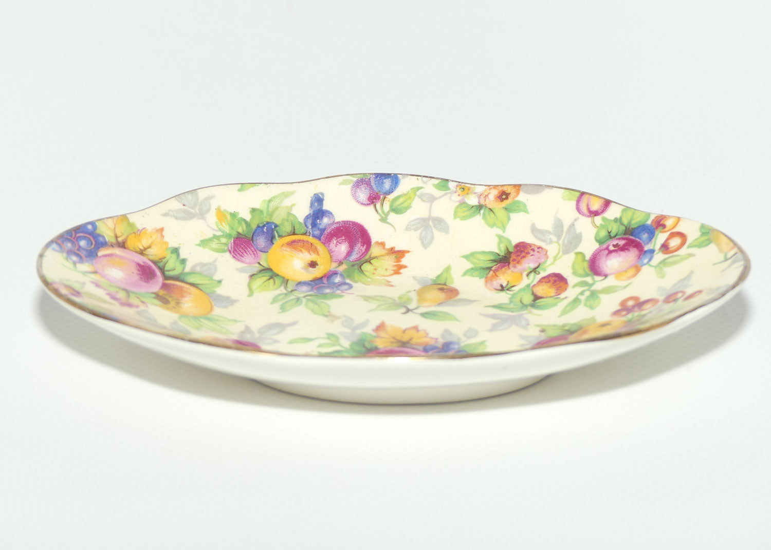 Royal Winton Chintz Evesham underplate for mayonnaise jug