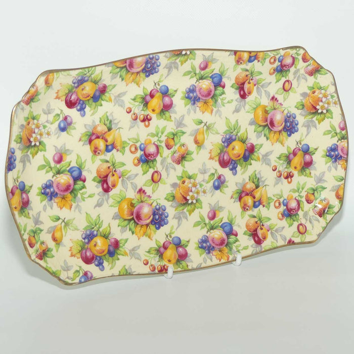 Royal Winton Evesham Chintz rectangular sandwich tray