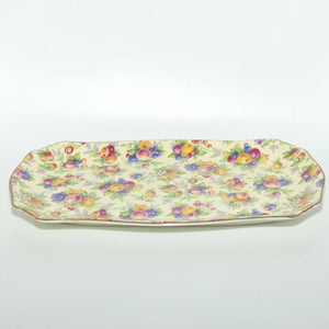 Royal Winton Evesham Chintz rectangular sandwich tray