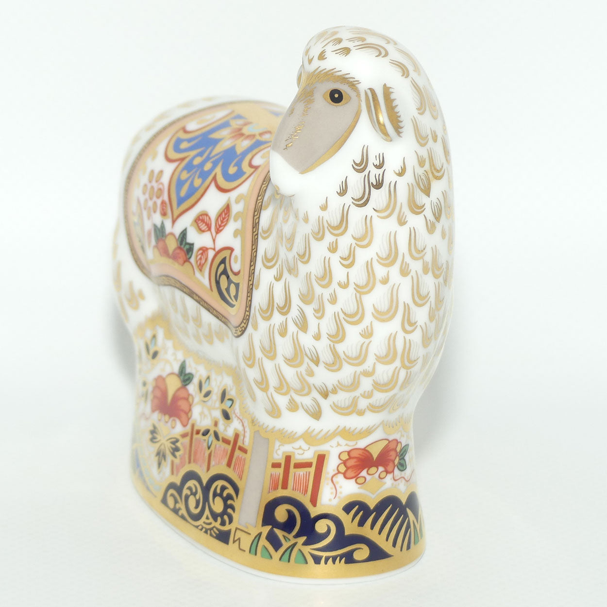 Royal Crown Derby paperweight | Imari Ewe