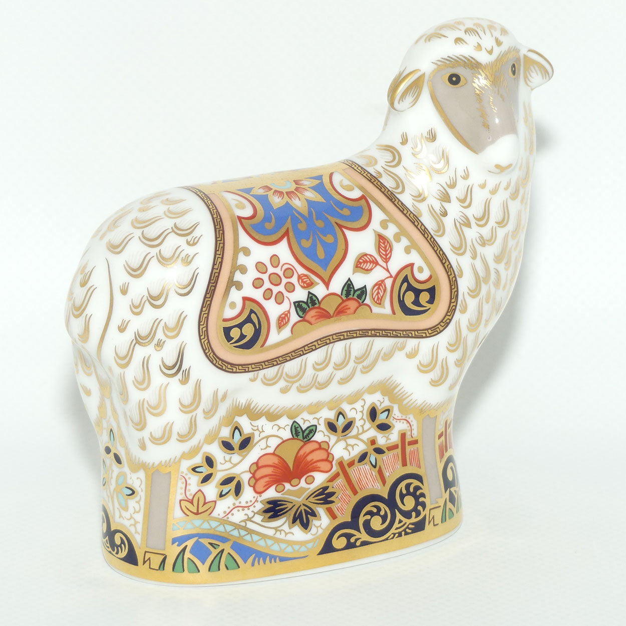 Royal Crown Derby paperweight | Imari Ewe