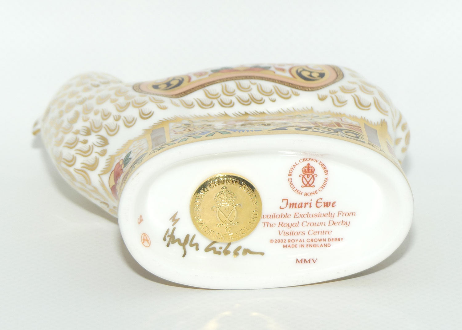 Royal Crown Derby paperweight | Imari Ewe