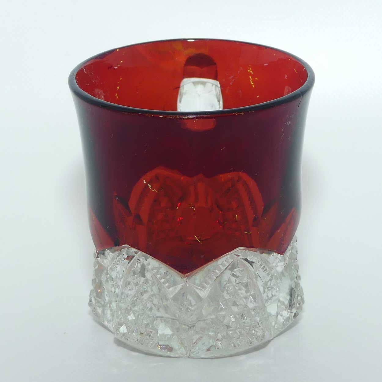 Exhibition Glass mug | Ruby glass