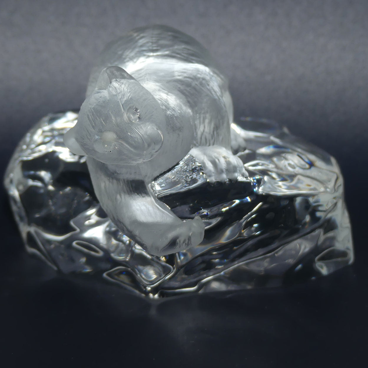 Igor Carl Faberge Crystal Polar Bear figure