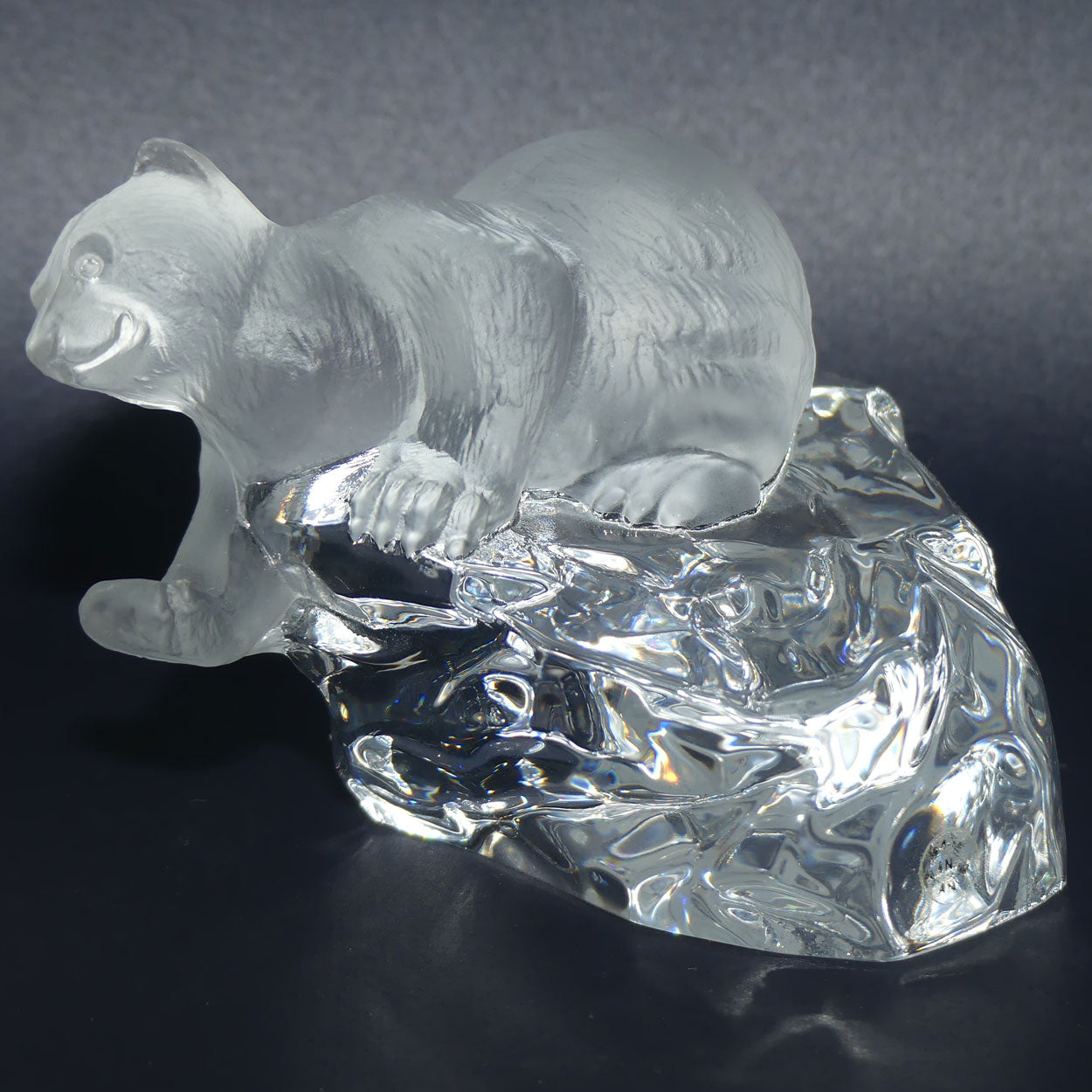 Igor Carl Faberge Crystal Polar Bear figure