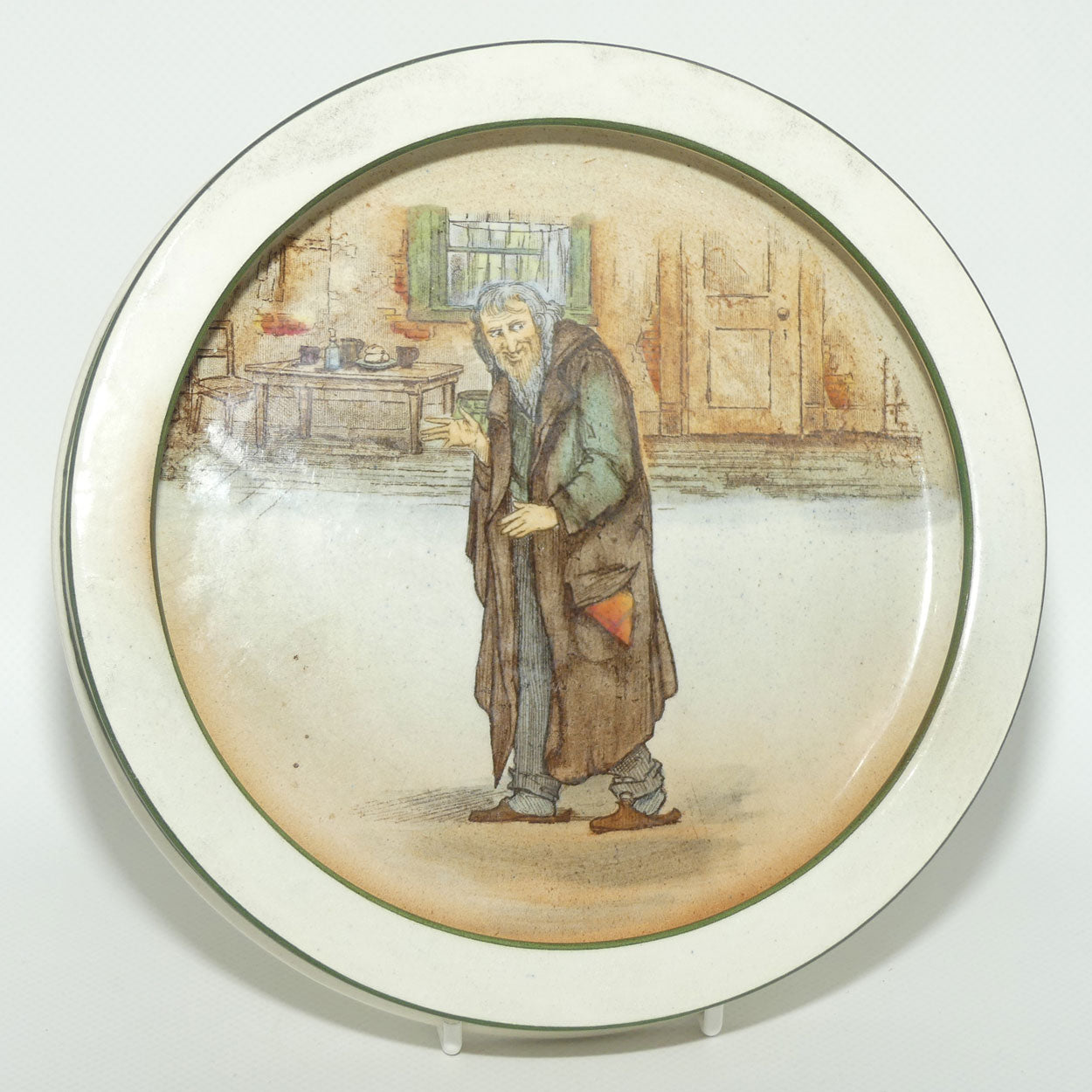 Royal Doulton Dickens Fagin baby plate | porringer D3020