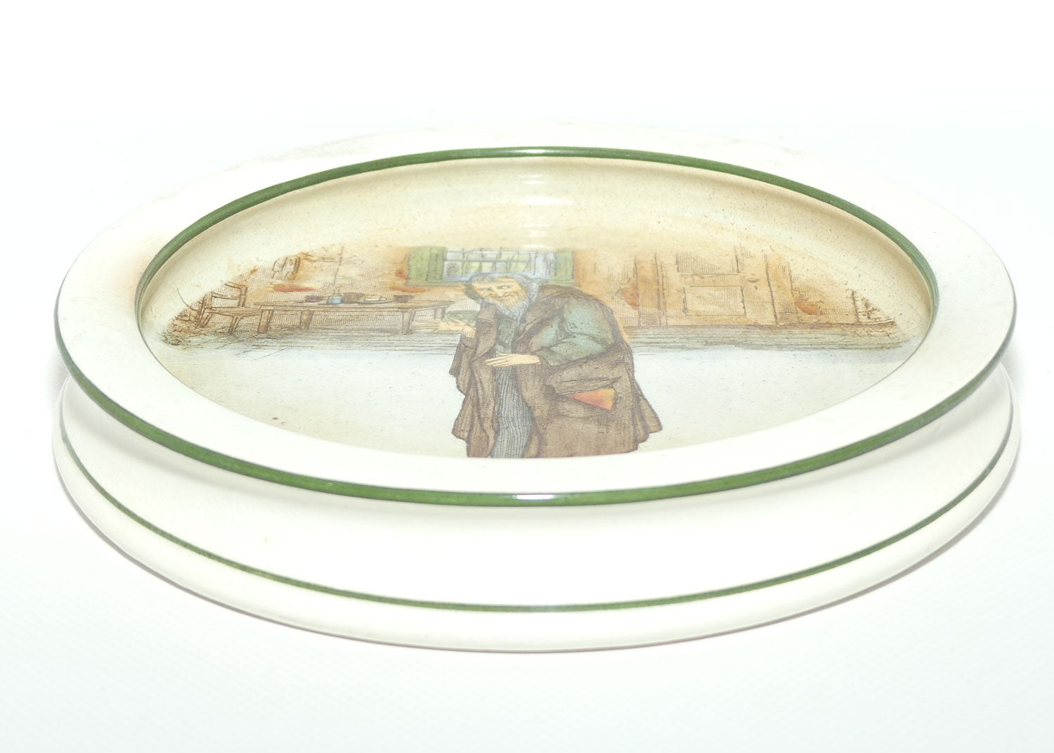 Royal Doulton Dickens Fagin baby plate | porringer D3020