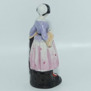 Victorian era Hard Paste Porcelain figure | Girl with Lamb