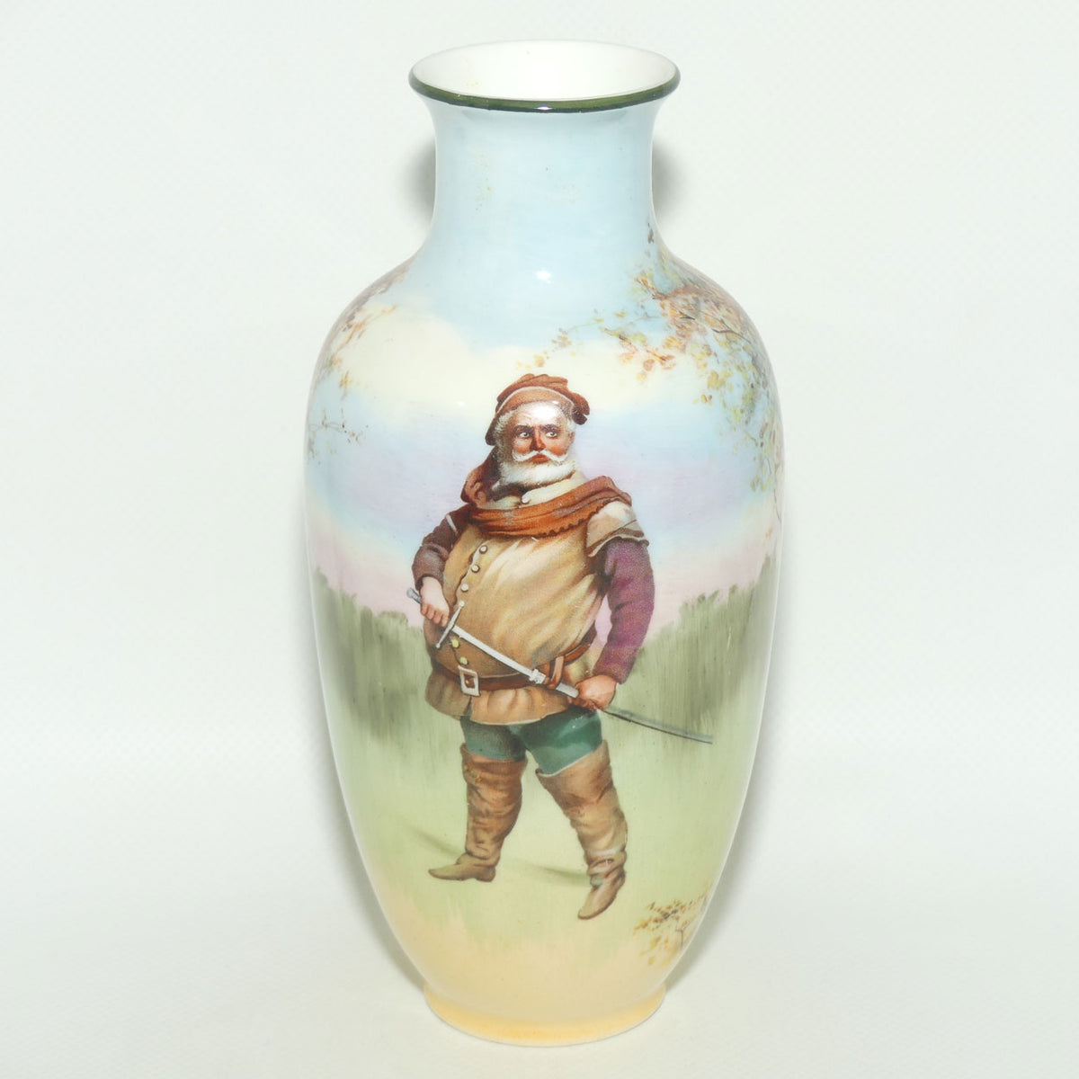 Royal Doulton Shakespearean Falstaff vase