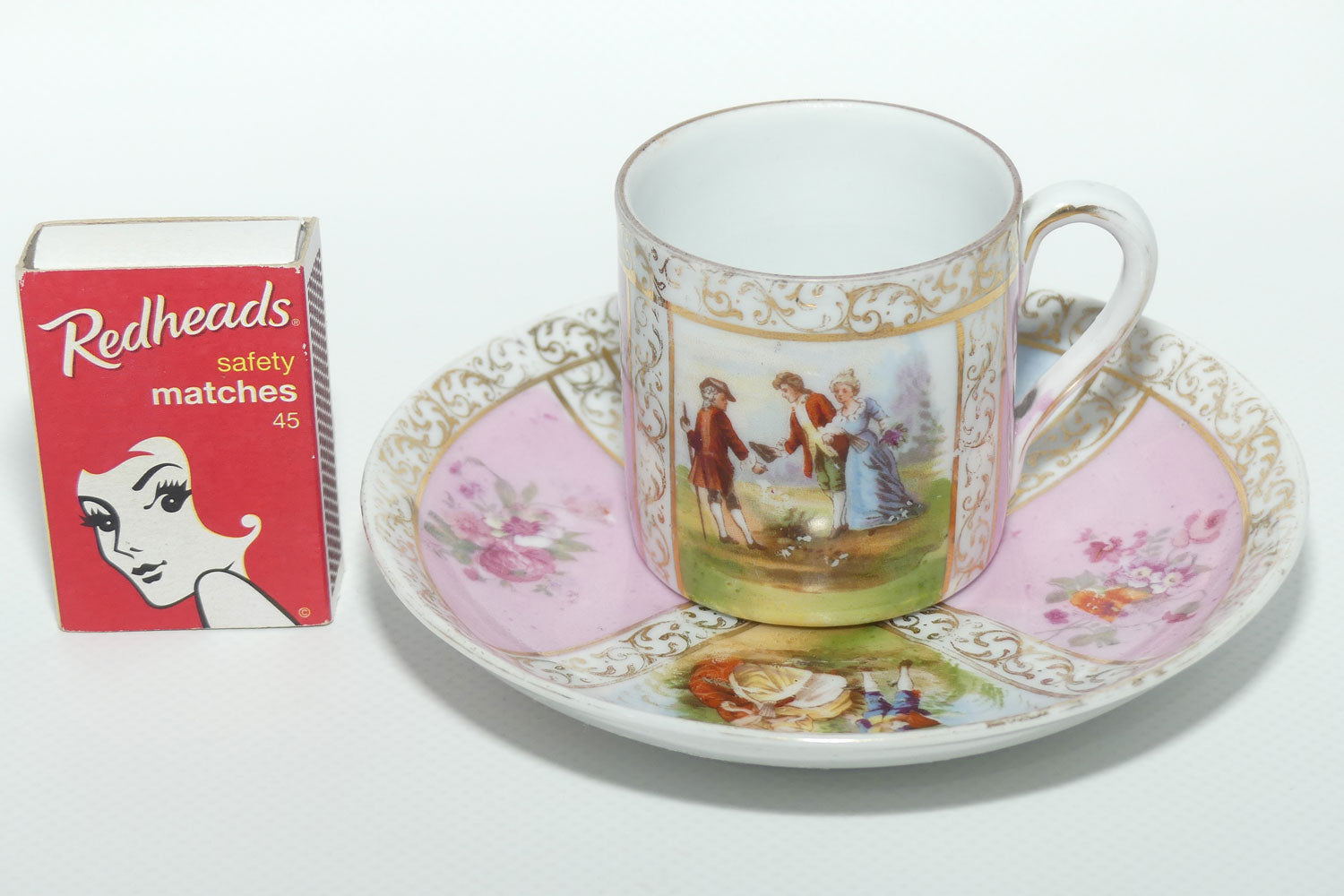 CG Schierholz & Sohn Neoclassical demi tasse duo