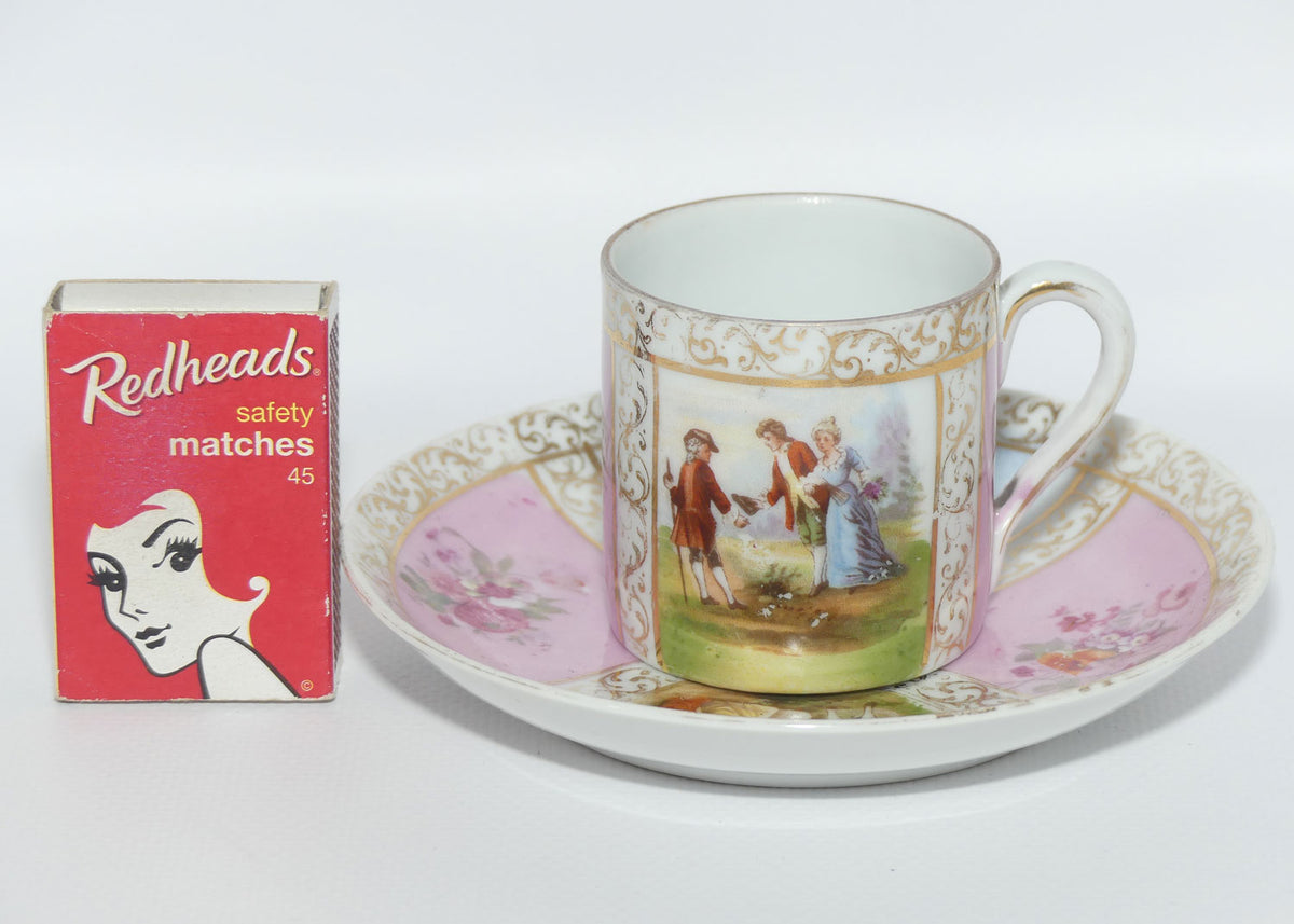 CG Schierholz & Sohn Neoclassical demi tasse duo