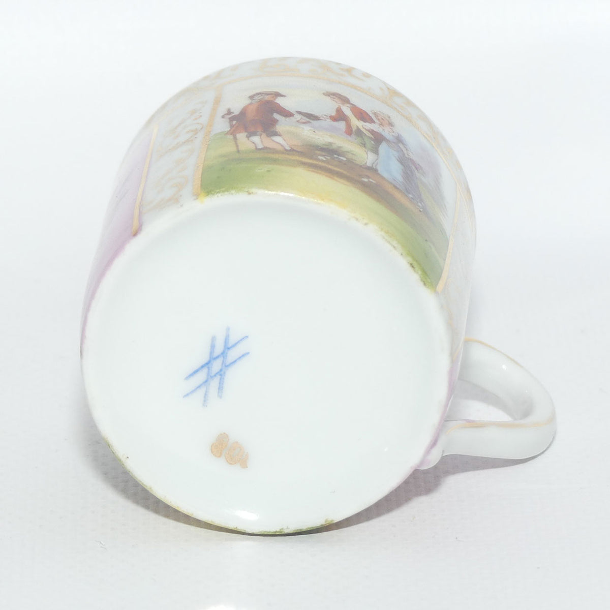CG Schierholz & Sohn Neoclassical demi tasse duo