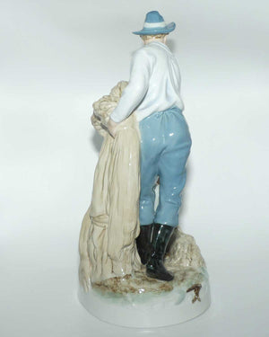 Royal Dux Bohemia Figure Group | Farming Couple