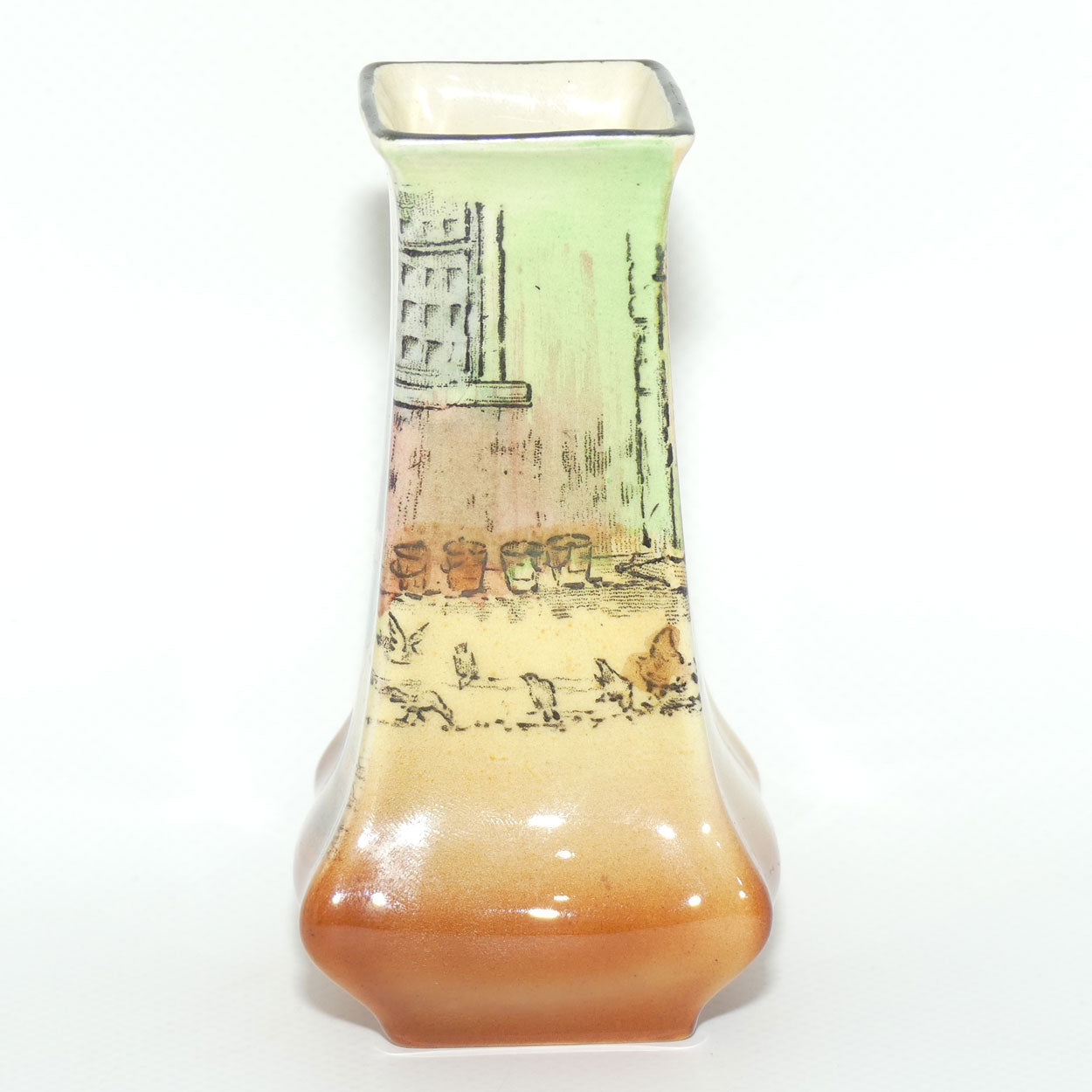 Royal Doulton Dickens Fat Boy small flaired vase D5175