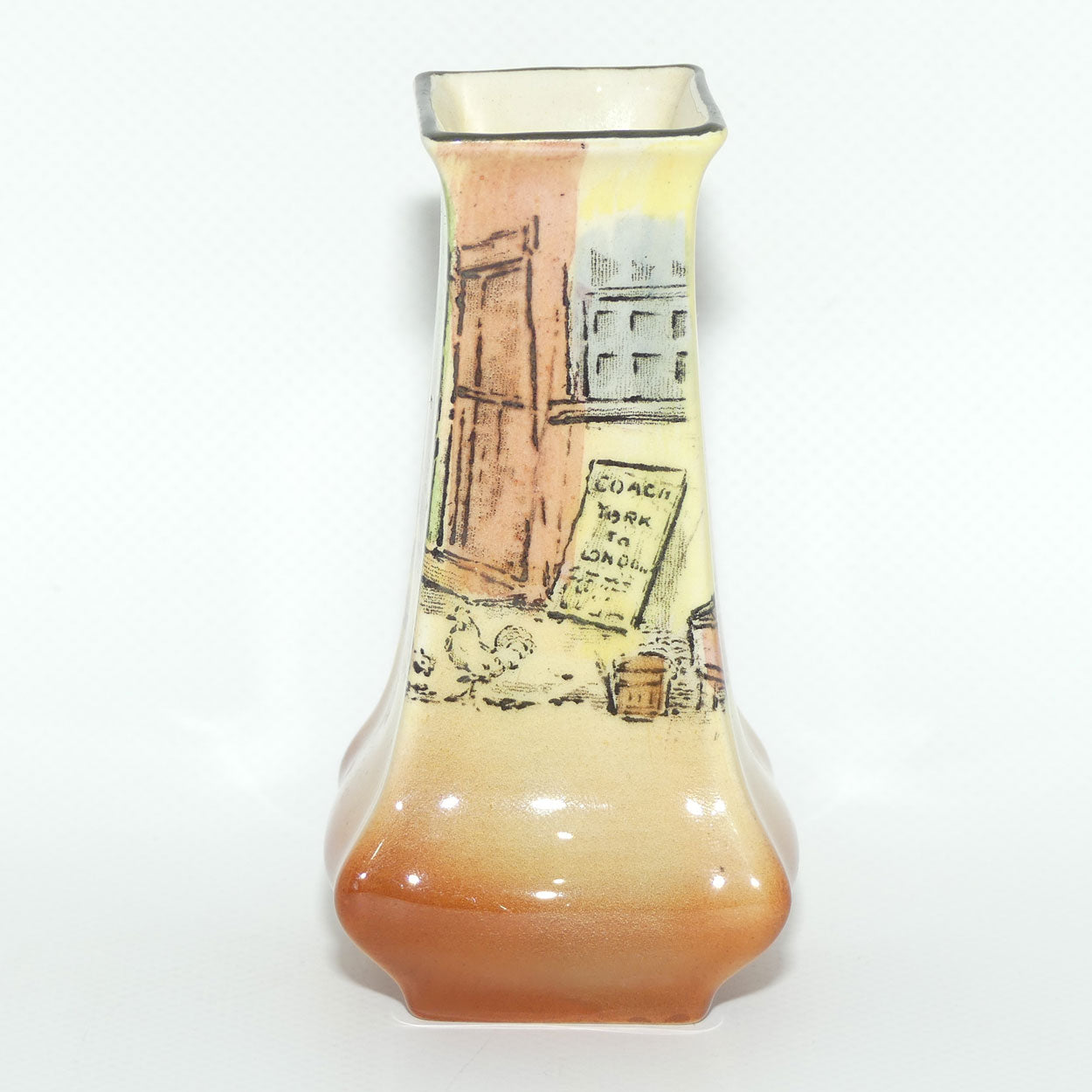 Royal Doulton Dickens Fat Boy small flaired vase D5175