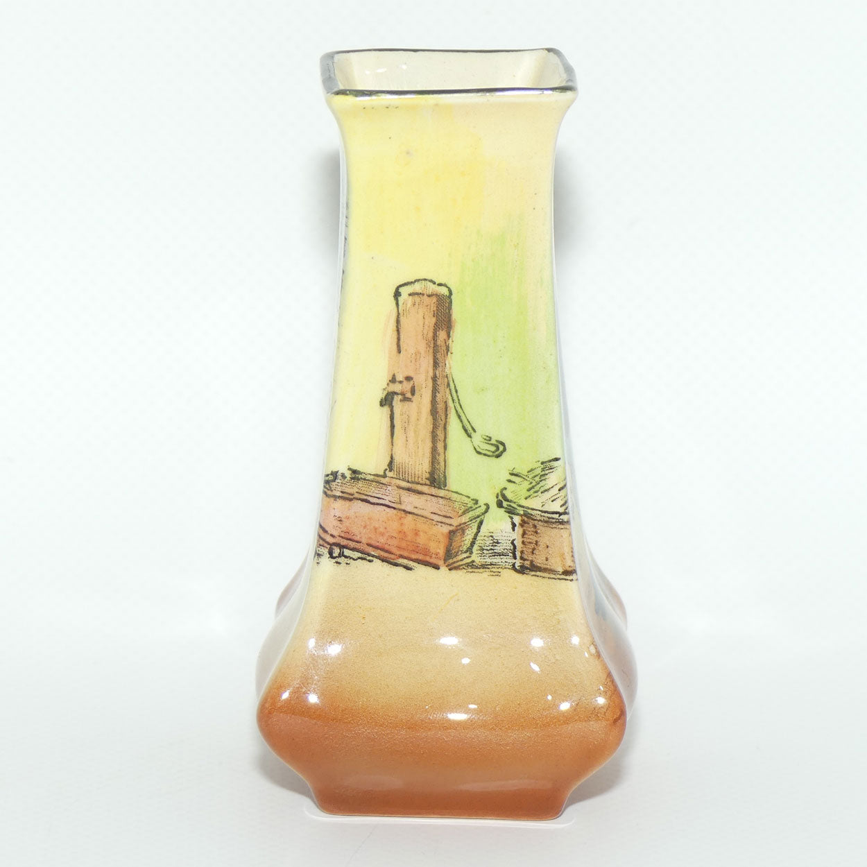 Royal Doulton Dickens Fat Boy small flaired vase D5175