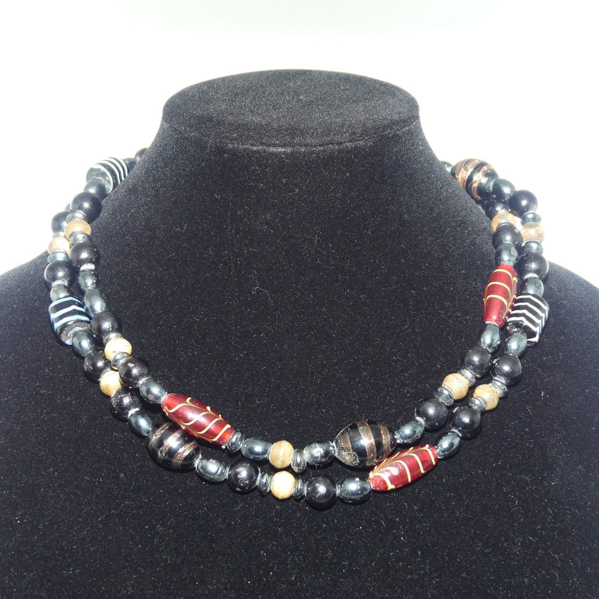 Vintage set of Multicolored Beads | Includes large Murano Feature beads