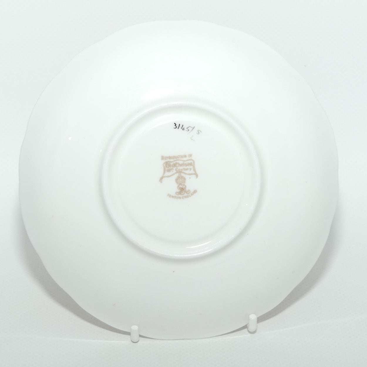 Samuel Radford Reproduction of Old Chelsea 18th Century tea trio