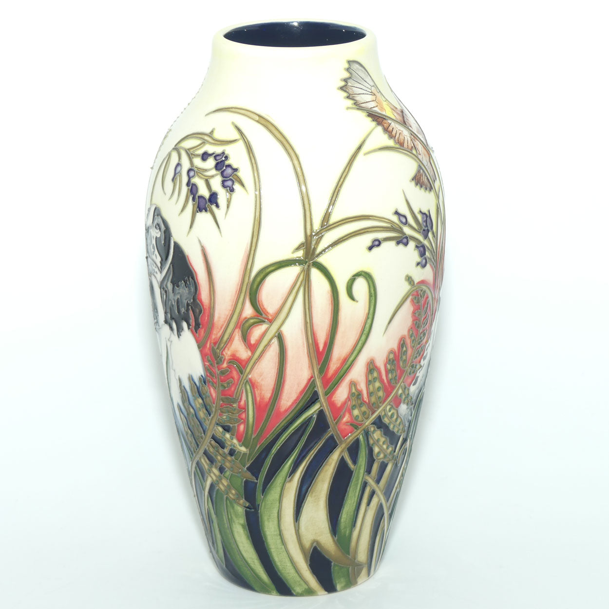 Moorcroft Field Trials 200/8 vase | Black | NE #74