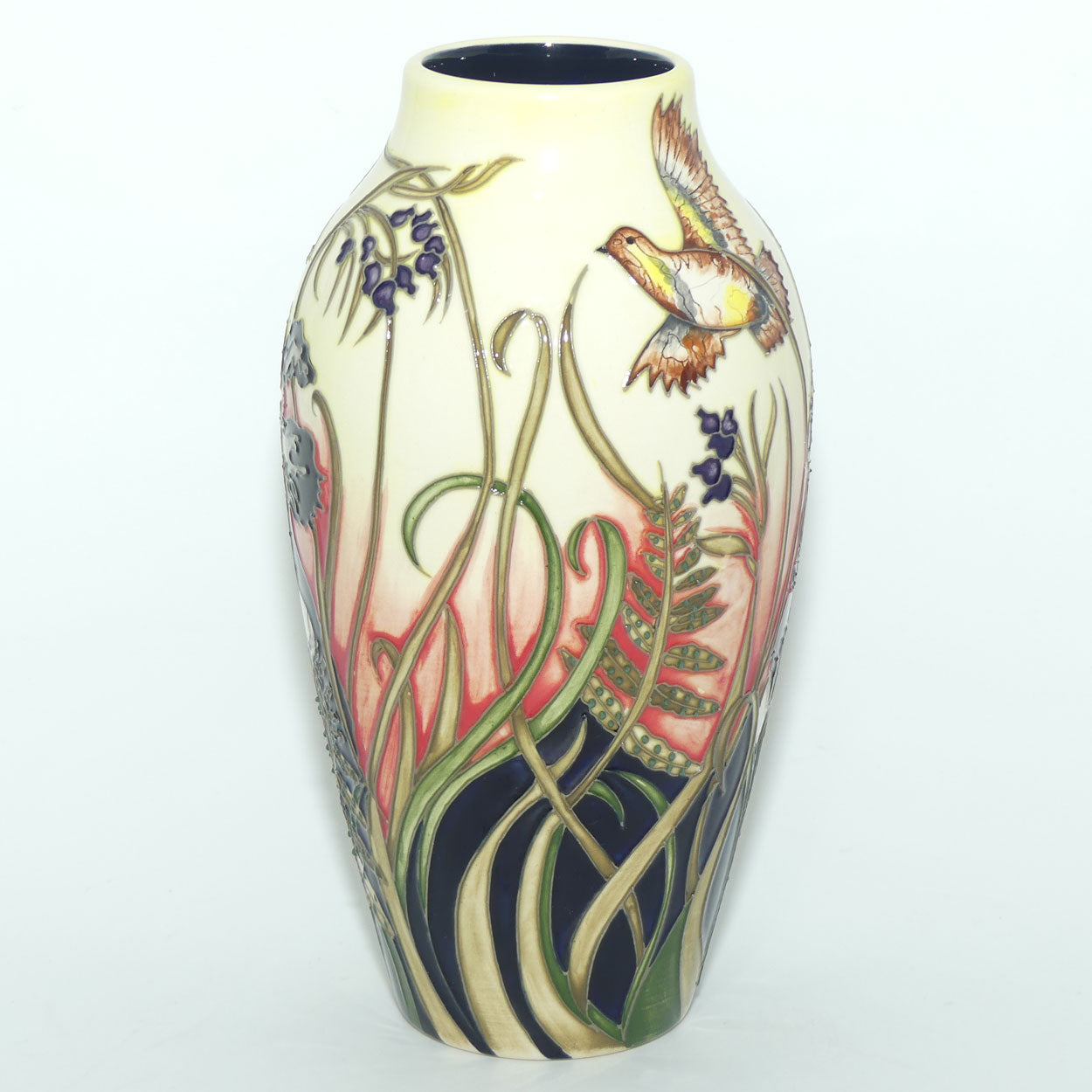 Moorcroft Field Trials 200/8 vase | Black | NE #74