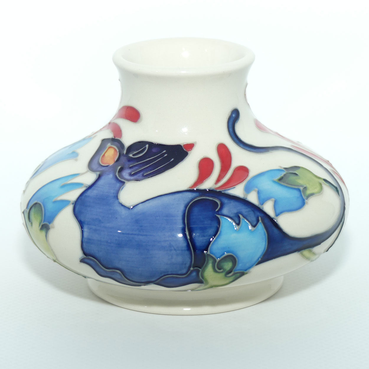 Moorcroft Fiery Mouse 33/3 vase (Num Ed)