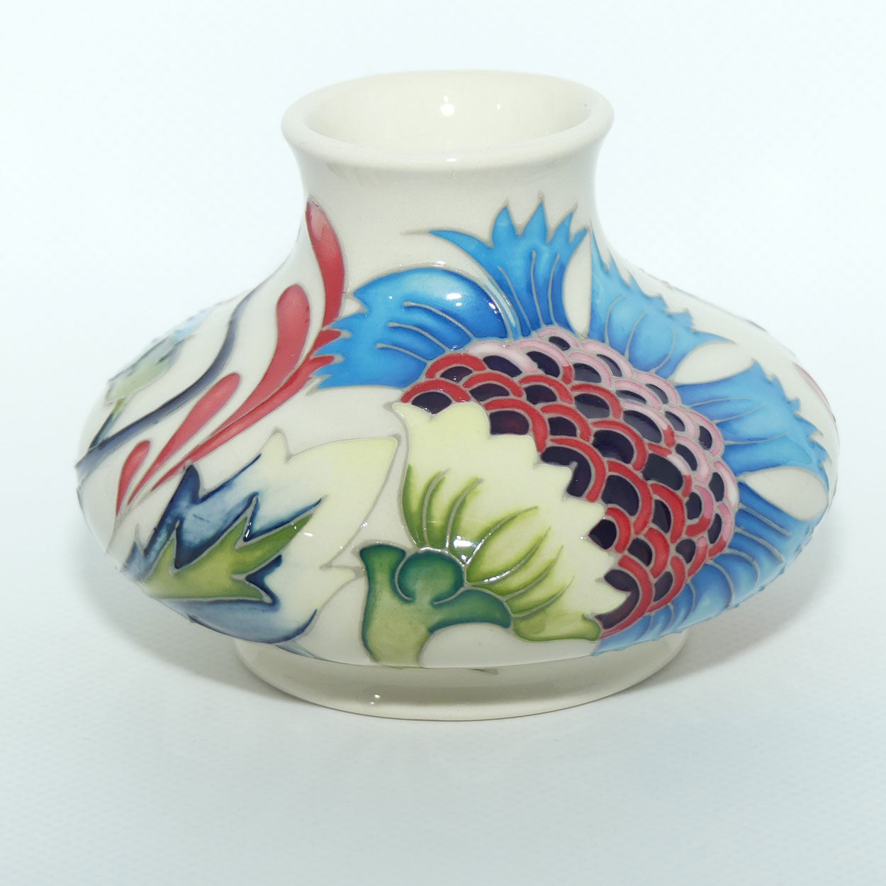 Moorcroft Fiery Mouse 33/3 vase (Num Ed)
