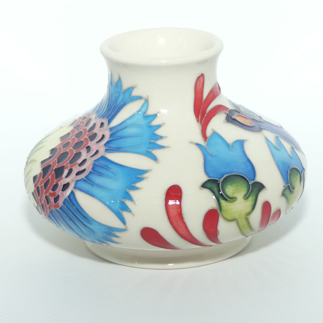 Moorcroft Fiery Mouse 33/3 vase (Num Ed)