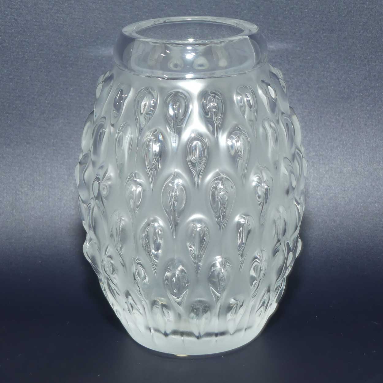Lalique France Figuera vase