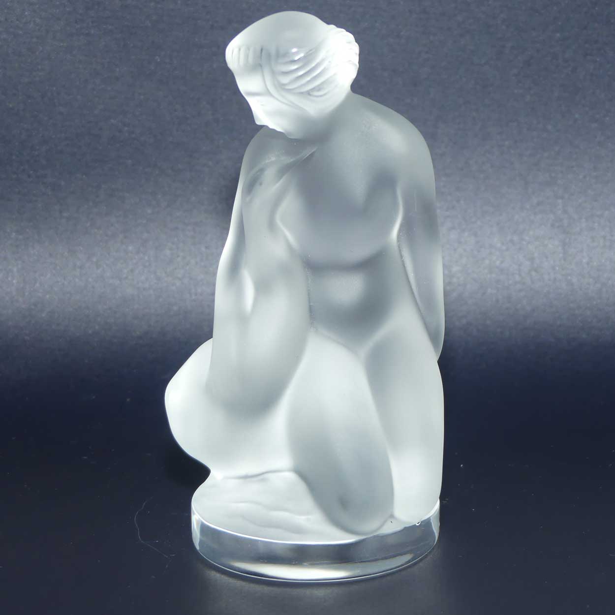 Lalique France figure Leda and the Swan | boxed