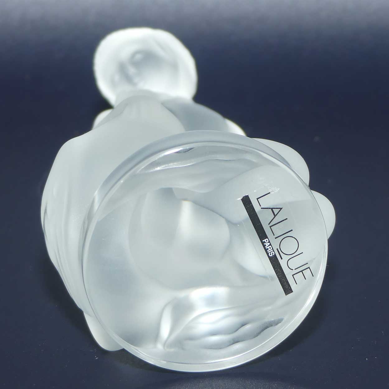 Lalique France figure Leda and the Swan | boxed