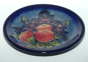 Moorcroft Finches | Blue 783/10 plate | unboxed