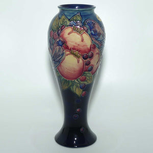 Moorcroft Finches (Blue) 75/10 vase #1