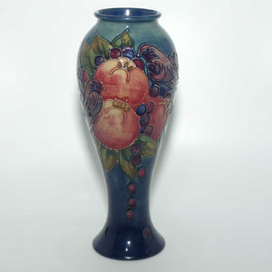 Moorcroft Finches (Blue) 75/10 vase #2